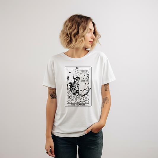 The Reader Tarot Card Tee