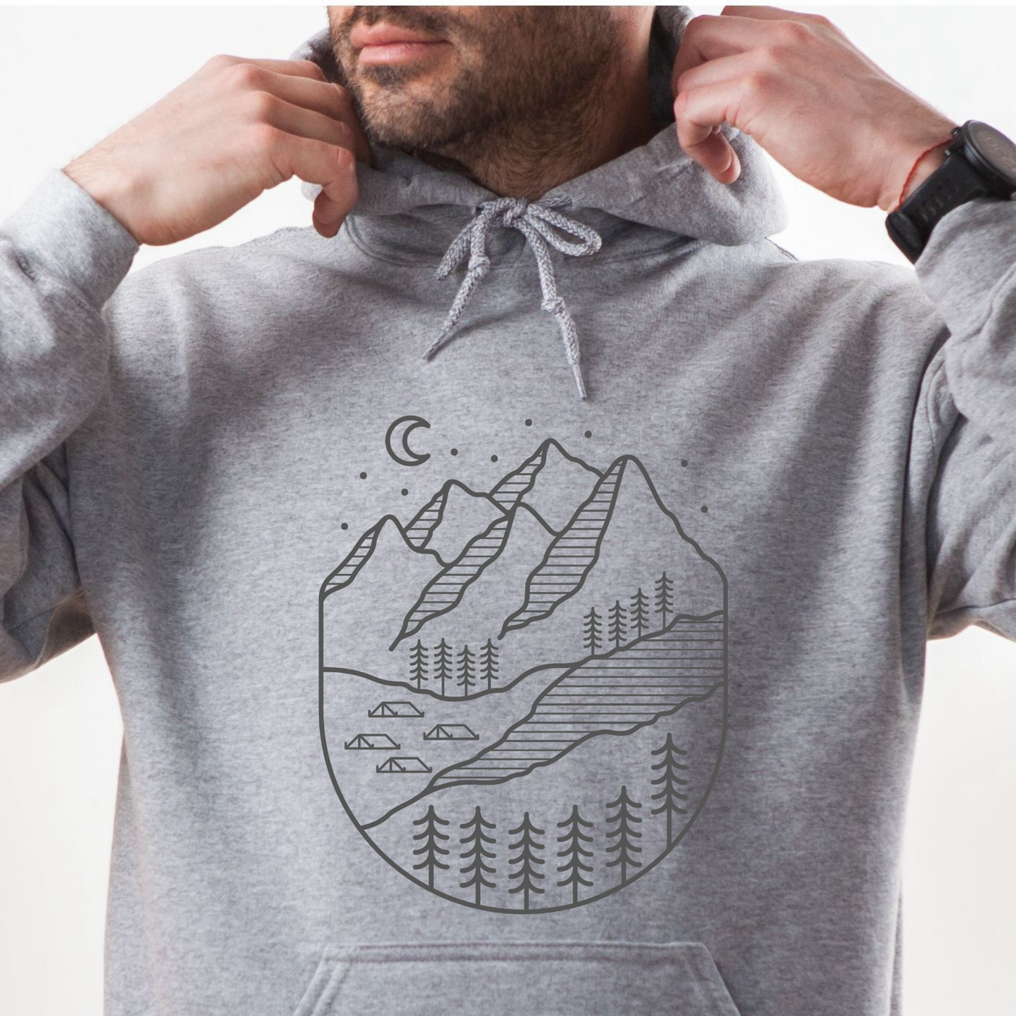 Mountain Outline Hoodie