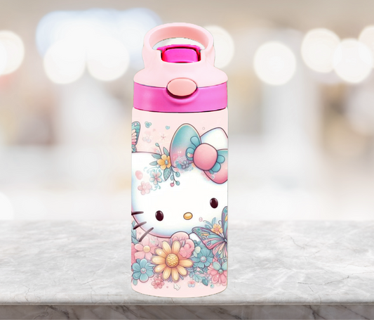 Floral Hello Kitty Kids’ Tumbler - 12oz