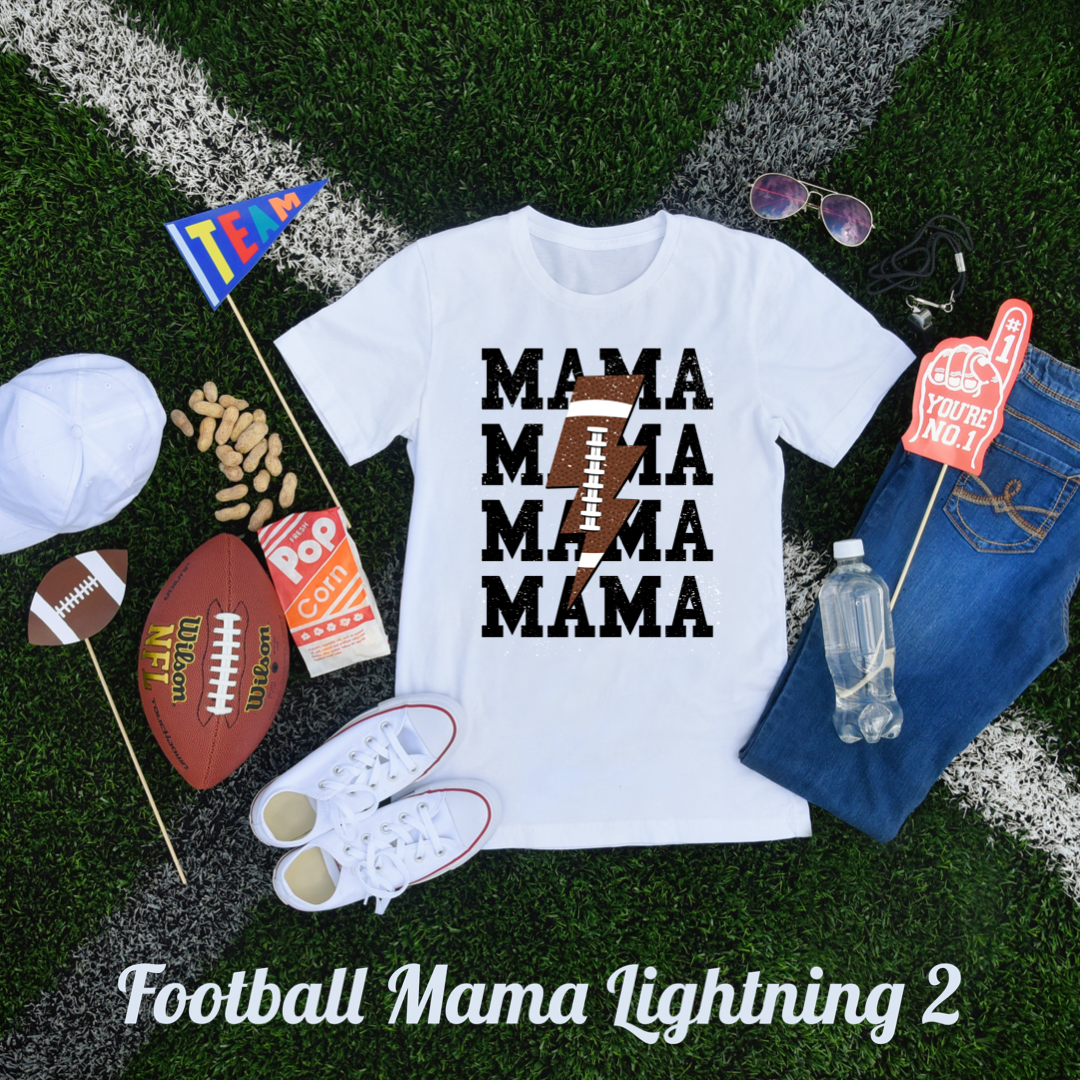 Football Mama Tee (5 Designs)