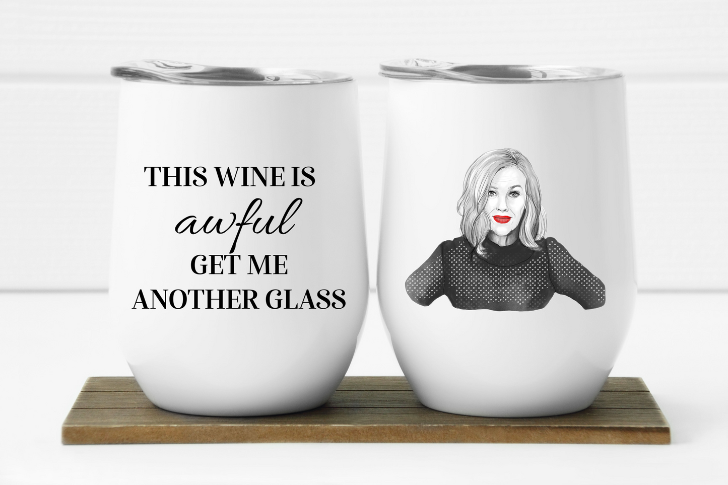 Moira Rose This Wine Is Awful - Wine Tumbler