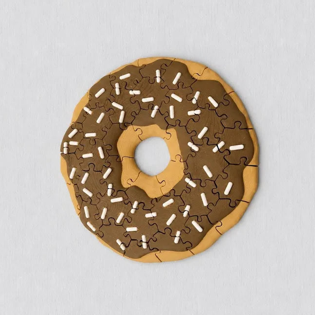 Sprinkle Donut Jigsaw Puzzle
