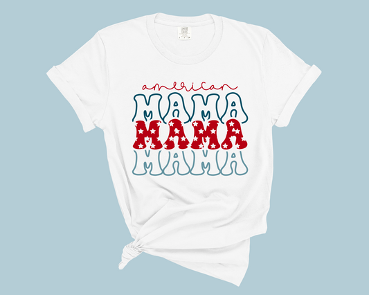 American Mama Patriotic Tee