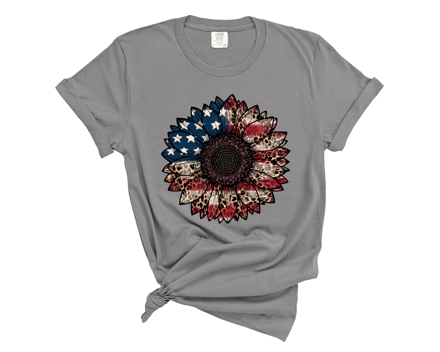 Sunflower Patriotic Tee