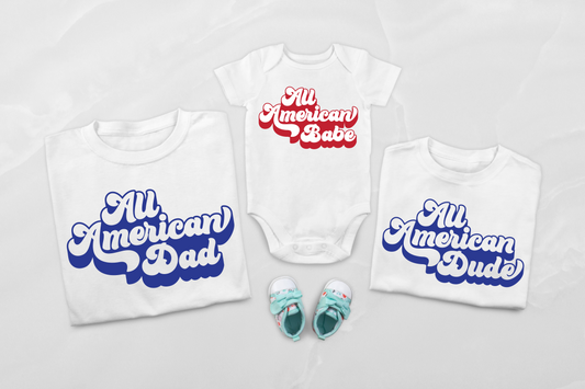 American Family Matching Tees