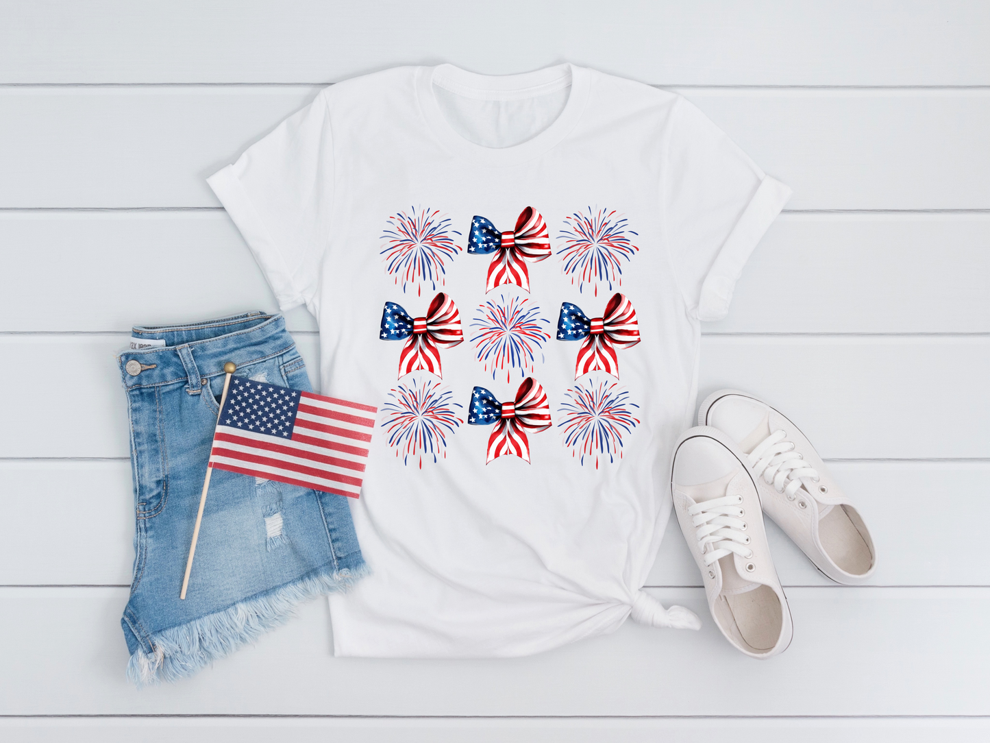 Fireworks & Bows Tee